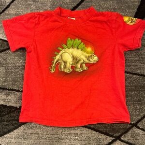 High Sierra Red Dinosaur Tee for Kids